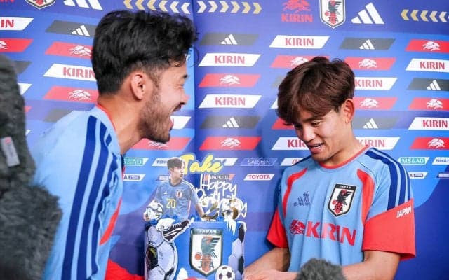 【Ｗ杯】日本代表練習にメキシコ報道陣約５０人殺到「久保選手が最も知名度が高い」久保がスペイン語で取材対応する場面も