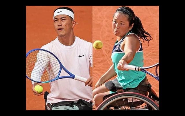  【1ポイント速報】小田凱人・上地結衣 全仏OP準決勝 