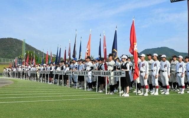 夏の高校野球香川大会、7月10日開幕　ベンチ入り記録員が2人に
