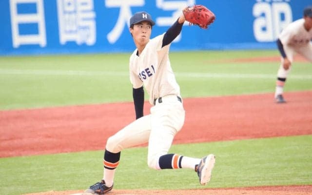 高校時代、多数のNPB球団から注目された法大の152キロ右腕が初登板！威力抜群の速球で1回2奪三振【東京六大学野球・フレッシュトーナメント】