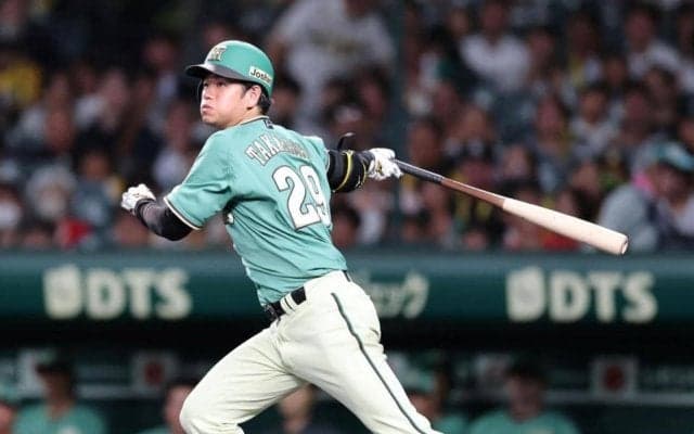 阪神　高橋がキャリアハイの４安打目で佐藤輝の先制２点二塁打を呼ぶ　投げても５回まで２安打無失点