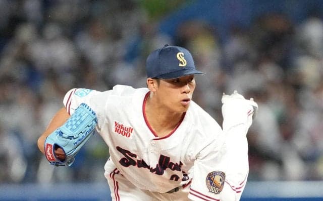 【ヤクルト】山野太一、勝ち負け付かずもプロ初の９回まで投げ１失点「粘り強く…」