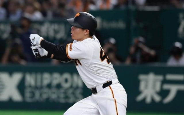 【巨人】3番佐々木俊輔が5試合連続安打　クリーンアップでプロ初適時打