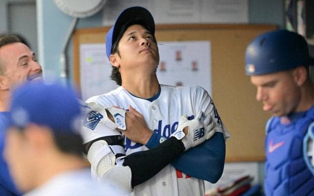 大谷翔平が「１番DH」で2試合ぶりに出場　１打席目は空振り三振　先発佐々木朗希の援護目指す