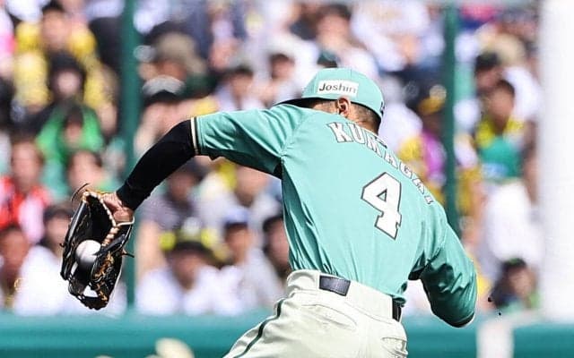 【阪神】まるで忍者！中野拓夢＆熊谷敬宥、二遊間コンビの華麗プレーに場内沸く