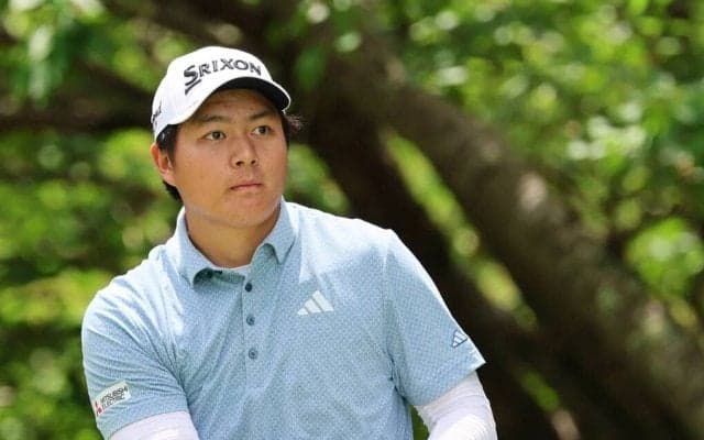 【男子ゴルフ】中野麟太朗が５位浮上「前半はお通夜。優勝戦線に戻ってこられた」　５打差逆転Ｖへ「底力を見せたい」