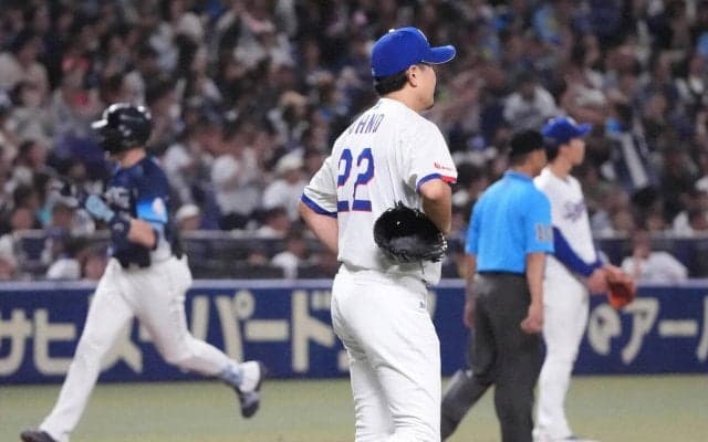 【データ】中日大野雄大が通算100敗、プロ124人目　初黒星は11年10月14日の巨人戦