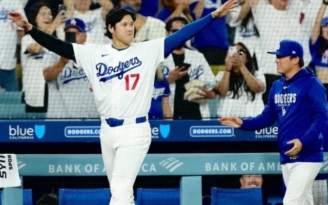 大谷翔平が“無言”で3連投　雄叫び、びしょ濡れ…ベンチで見た同僚の輝き