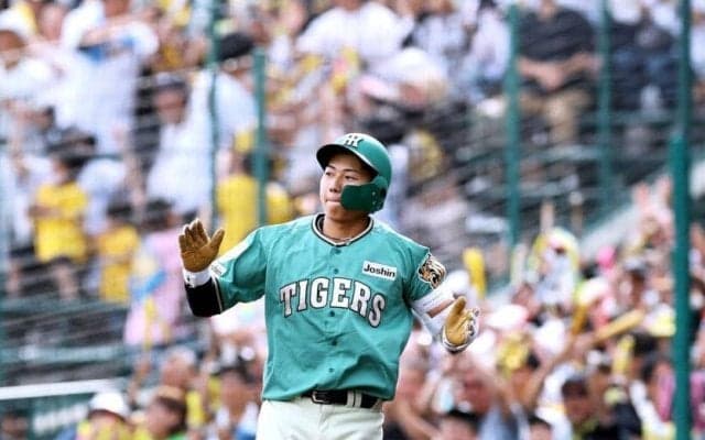 阪神・ドラ１立石　聖地初Ｖ打！初お立ち台「早く立ちたかったので最高の気分です」　チーム連勝で首位再浮上