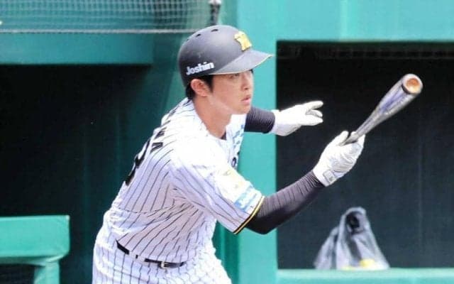 阪神・中川　１カ月ぶり安打＆２点適時打　平田２軍監督「とりあえずホッとしたんじゃないかな」