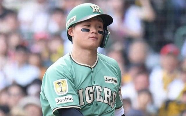 阪神・森下翔太に厳重注意と制裁金10万円　球審への暴言で退場処分…NPB発表