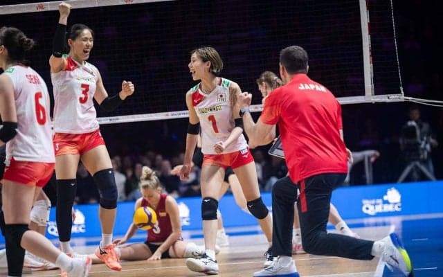 女子日本代表　ドイツをストレートで下し3連勝