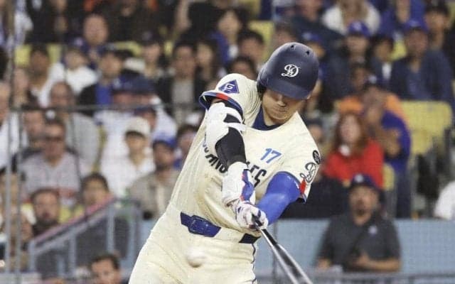 大谷翔平が激走内野安打で２試合ぶりヒット　高く弾んだ二ゴロで一塁へ全力疾走　間一髪でセーフもぎ取る