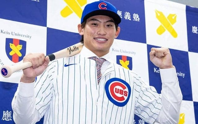 常松広太郎が渡米後初本塁打　カブスとマイナー契約、3戦11打席目で初アーチ