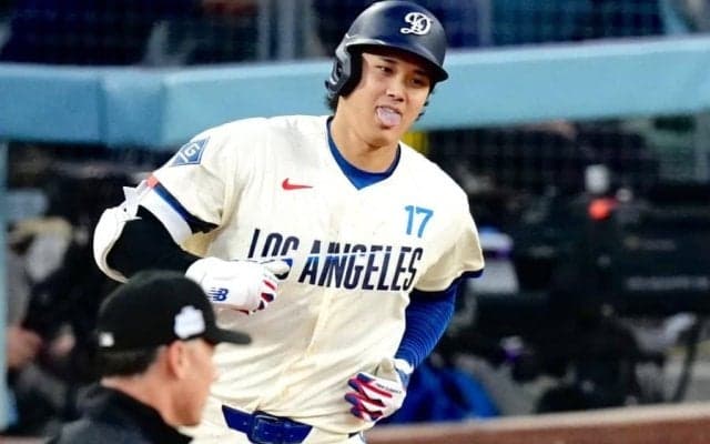 ド軍9点大勝　大谷翔平が7戦ぶり11号、初回2安打の珍事も…由伸は8回1失点で6勝目