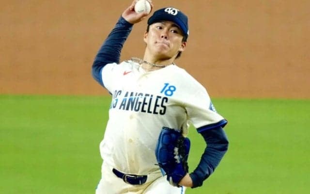 山本由伸が6勝目　8回1失点、驚異の22者連続アウト…初回に9点の大量援護