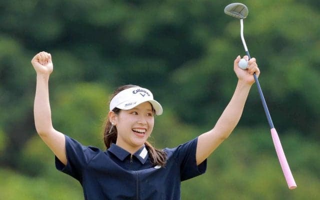 「すごい透明感」「益々人気出そう」人気女子プロゴルファー・吉田鈴の笑顔にＳＮＳ沸騰…念願ツアー初優勝で爽やかインタビュー