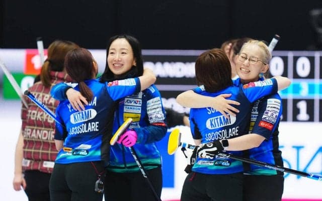 【カーリング】新生ロコ・ソラーレが日本選手権初戦を快勝　藤沢五月「本当に右肩上がり」