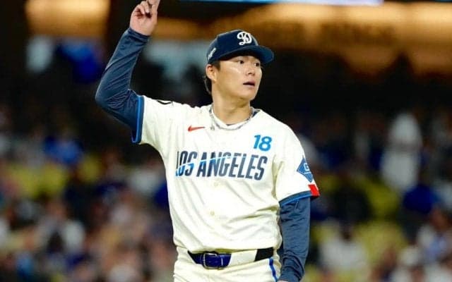山本由伸は「無駄が一切ない」　試合前に心奪われた瞬間…米識者が絶賛「芸術のようだ」