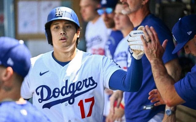 大谷翔平、４打席目は止めたバットも…快足で三塁内野安打　２戦連続マルチ安打