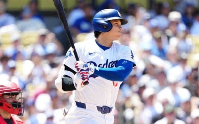 “6月男”大谷翔平、月間打率.480　2戦連続マルチ…ド軍は今季ワースト13失点大敗