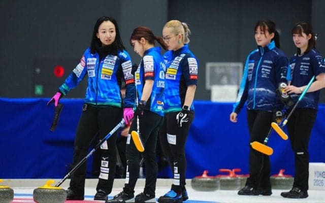 【カーリング】ロコ・ソラーレ第5E　ナンバー１確保できず２失点　５点ビハインドで折り返す