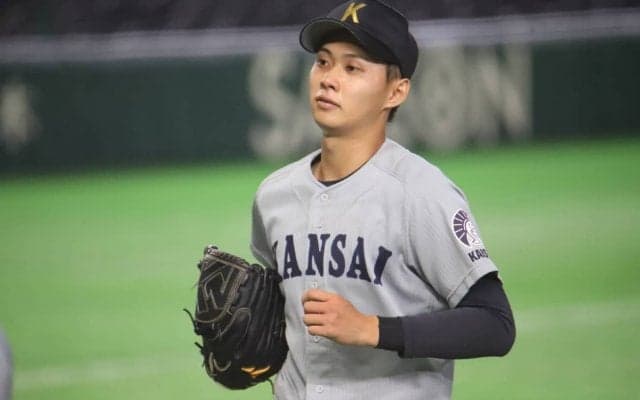 関大のドラフト上位候補左腕が8回10奪三振無失点の快投！圧巻の5者連続三振で全国デビューを飾る【大学野球選手権】