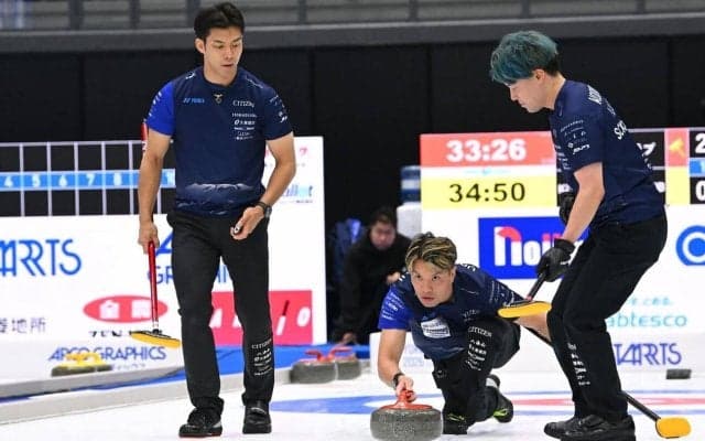【カーリング】昨年覇者SC軽井沢ク白星発進　４年後見据え「今回も勝つこと意味ある」山口剛史