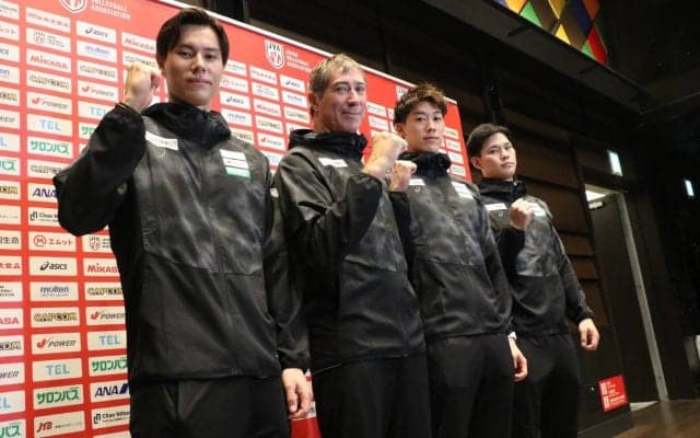 西田有志「常に全員がポジティブに」 ネーションズリーグに向けて男子日本代表が出国