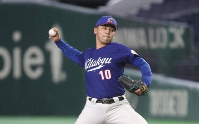 【大学選手権】巨人坂本ファンの北九州市立大・山下薫輝６回11Ｋ「同じ球場でプレーできた」