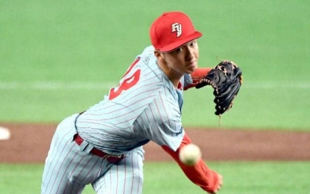 ドラフト候補の富士大・角田が毎回の１４Ｋ！７回でも１５０キロ球威衰えず