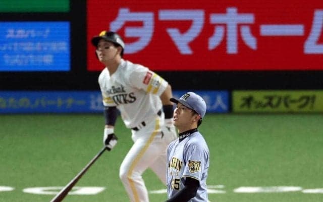 阪神　ダブルスライドの才木が初回に２ラン浴びる　パの本塁打王・栗原に通算１００号を被弾　セのトップ・佐藤輝より３本多い今季１８号