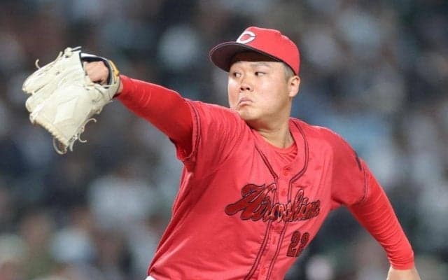 広陵→大商大の先輩後輩対決が実現　広島・高太一と西武・渡部が対峙　先輩・高が貫録のＫ斬り