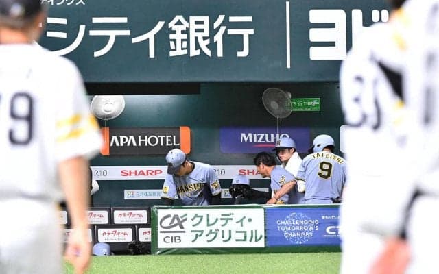 【阪神】連勝ストップで混セ…首位変わらずも２位浮上巨人と０・５差、３位転落のヤクルトと１差