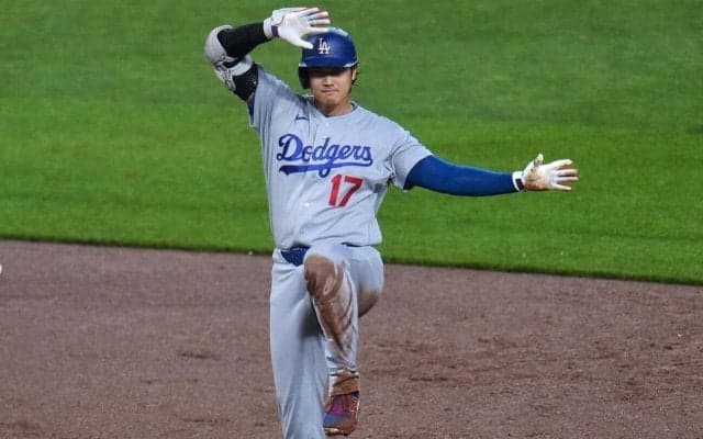 大谷翔平第５打席は押し出し四球　７回打者一巡で２度目の打席に立つ