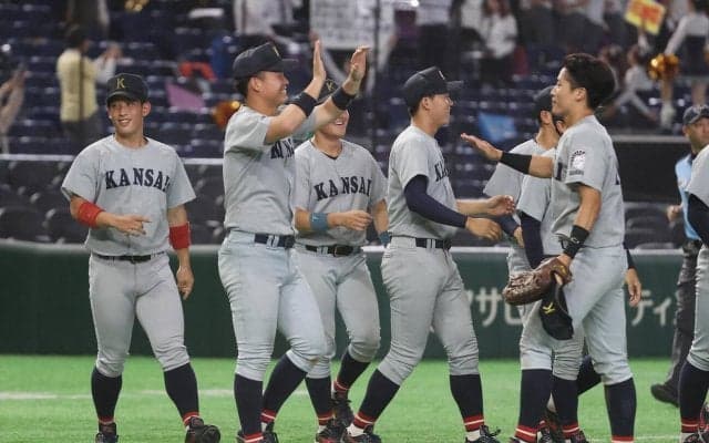 【大学選手権】関大が逆転８強　百合沢飛が全国初登板で150キロ、フォーム修正で掴んだ手応え