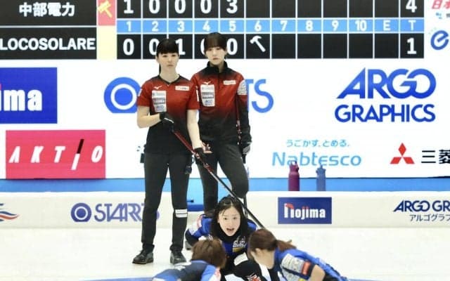 【カーリング】ロコ・ソラーレ藤沢五月のナイスショットで１点を確保　２点差で第7Eへ