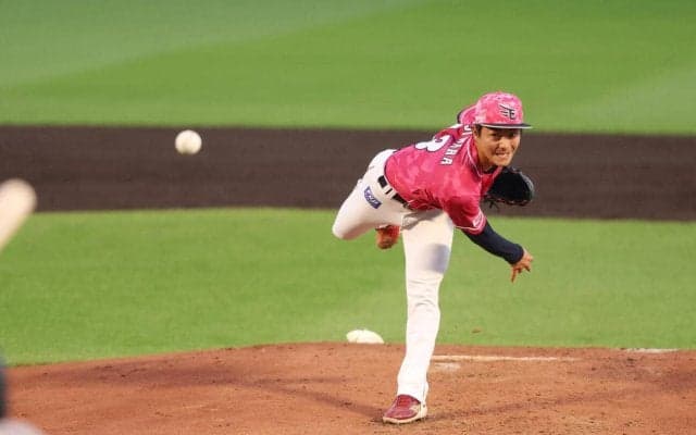 【楽天】ドラ１ルーキー藤原聡大が緊急登板、２回１失点４奪三振　先発古謝がアクシデントで降板