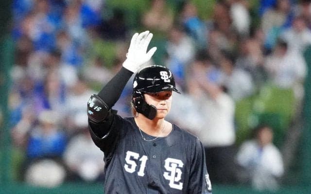 【西武】27歳誕生日の西川愛也に浦和学院吹奏楽部がバースデーソング　広島バッテリーが神対応