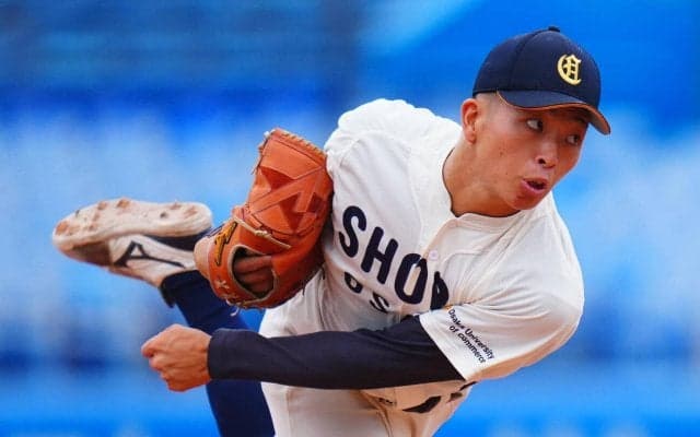 【大学選手権】プロ注目の大商大・星野世那、回復法はカイロ「肩や肘の疲労感が全然違った」