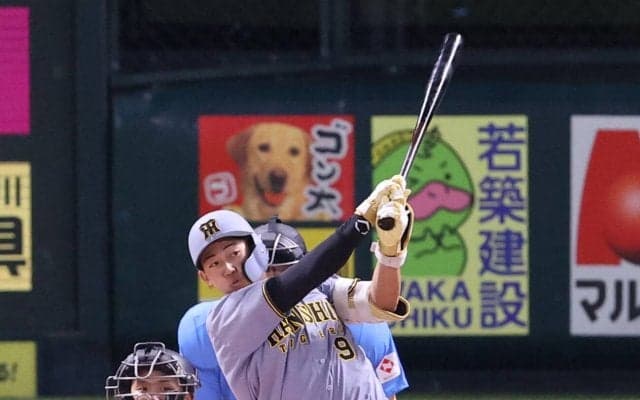 【阪神】立石正広が４試合連続安打「打席の内容がないことが減っている」左翼線へ痛烈二塁打