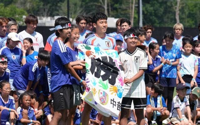 【日本代表】現地在住のU17女子代表DF若月いずみがあいさつ「応援の熱さを感じてもらえたら」