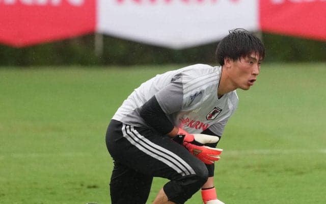 【日本代表】大迫敬介、緊迫感ある雰囲気に手応え「本番の雰囲気をつくる意味ですごくいい練習」