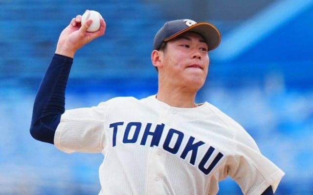 【大学選手権】連覇狙う東北福祉大がコールド勝ちで４強入り　２年生左腕・桜井椿稀が好救援