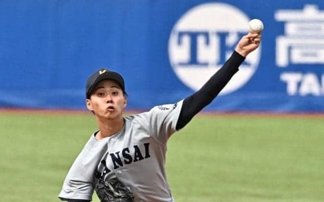 関大が３５年ぶり４強　米沢、百合沢のプロ注目左腕リレーで導く