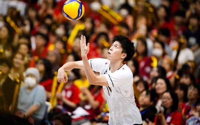 男子日本代表　VNL2026第1週中国大会のメンバーを変更　富田将馬と西本圭吾を登録