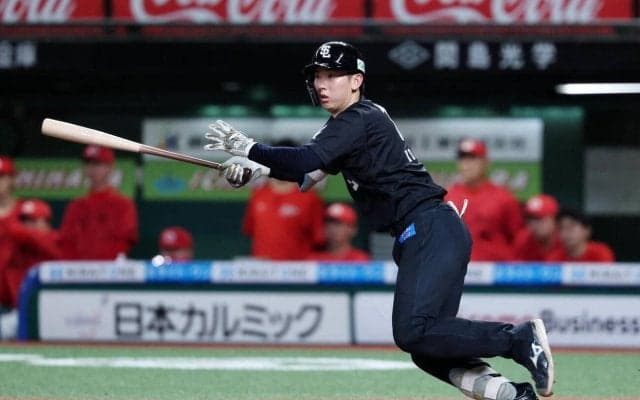 【西武】ワセダの響きに後押しされ明大出身ドラ１小島大河が逆転打　早大応援部が獅子党と声援