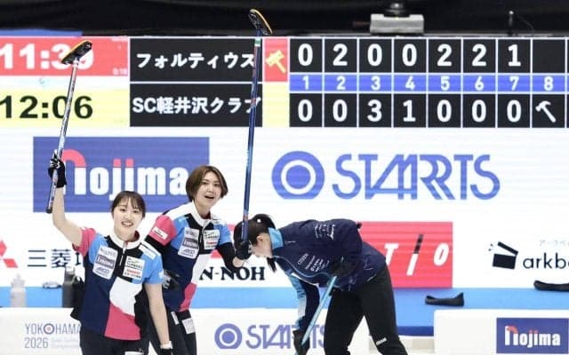 【カーリング】五輪出場フォルティウス第8E　１失点にとどめ、２点リードを守る