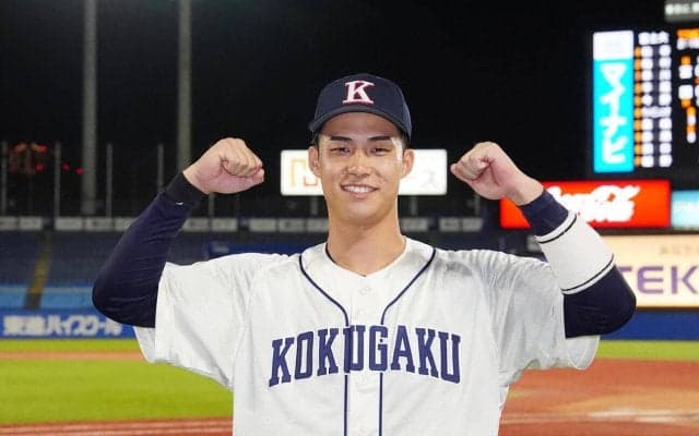 【大学選手権】国学院大・石野蓮授「気持ちが入っていて勢いで打てました」涙浮かべる逆転２ラン