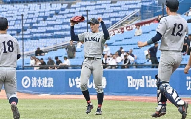 関大３５年ぶり４強  米沢－百合沢のプロ注目リレーで勝利導く　米沢は地元大学との対戦に気合「勝ちたいと」